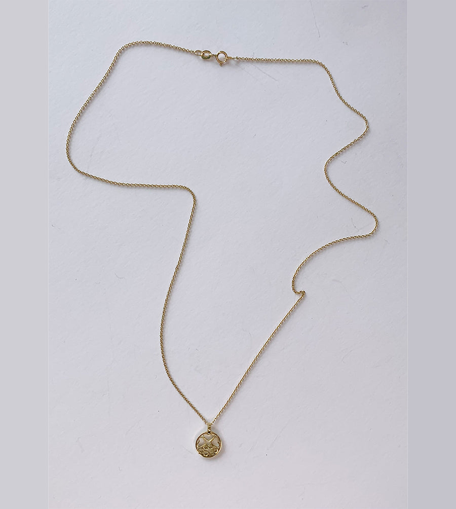 COLLAR FR4008- COLGANTE FILIGRANA ORO 18 KT
