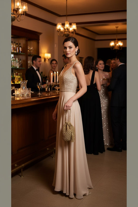 CARTERA DIANA TEJIDA A MANO- NOCHE