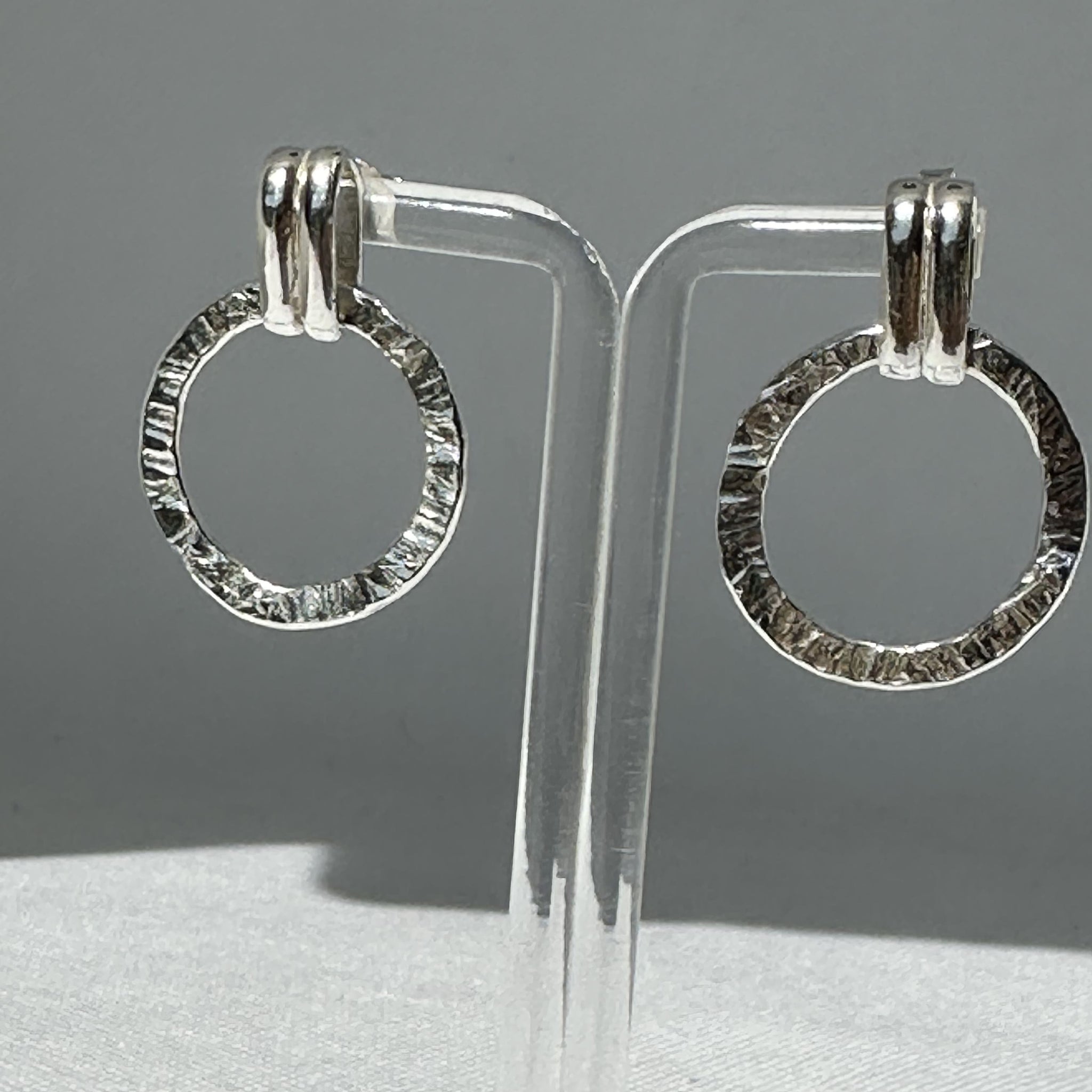FR-3061- AROS PLATA ARGOLLAS TEXTURADAS M