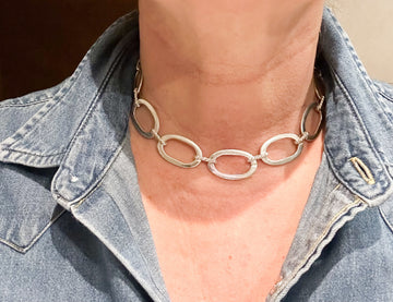 COLLAR FR-5040- CADENA PLATA EXTENSIBLE