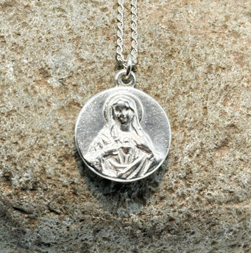 MEDALLA FR 9006- VIRGEN PLATA