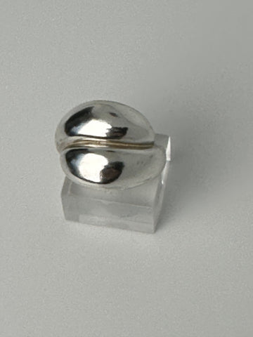 ANILLO FR 0046- ANILLO PLATA FORMAS CURVAS