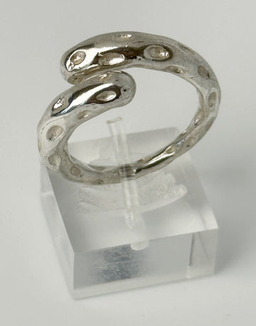 FR0048- ANILLO PLATA AJUSTABLE CACTUS