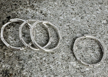 FR0052- ANILLO PLATA BAMBOO