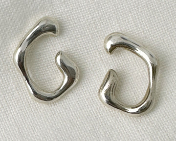 FR3059- AROS PLATA ARGOLLAS IRREGULARES
