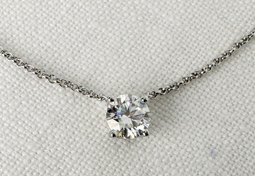 COLLAR FR4090- PUNTO LUZ MOISSANITA